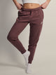 NIKE NIKE SPORTSWEAR CLUB FLEECE MID RISE PANT STD - BROWN - Boathouse