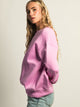 NIKE SPORTSWEAR PHOENIX FLEECE OVERSIZED CREWNECK - PINK