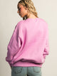 NIKE NIKE SPORTSWEAR PHOENIX FLEECE OVERSIZED CREWNECK - PINK - Boathouse
