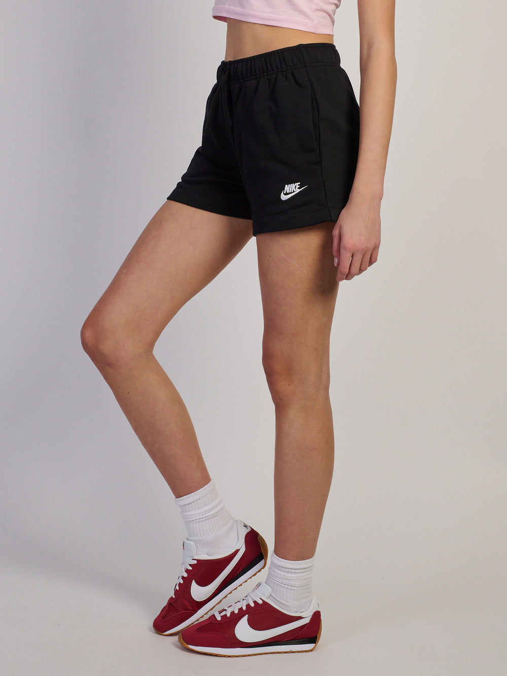 NIKE SHORT POLAIRE MID RISE CLUB