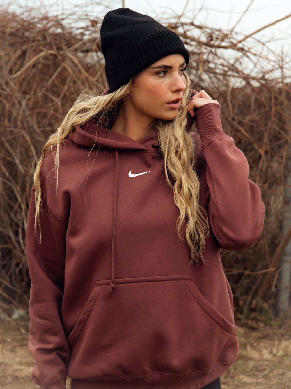 NIKE SPORTSWEAR PHOENIX FLEECE OVERSIZED PULLOVER HOODIE