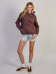 NIKE NIKE SPORTSWEAR PHOENIX FLEECE OVERSIZED PULL OVER HOODIE - BROWN - Boathouse