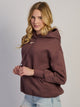NIKE NIKE SPORTSWEAR PHOENIX FLEECE OVERSIZED PULL OVER HOODIE - BROWN - Boathouse