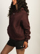 NIKE SPORTSWEAR PHOENIX FLEECE OVERSIZED HOODIE - BURGUNDY
