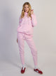 NIKE NIKE SPORTSWEAR PHOENIX FLEECE OVERSIZED PULL OVER HOODIE - PINK - Boathouse
