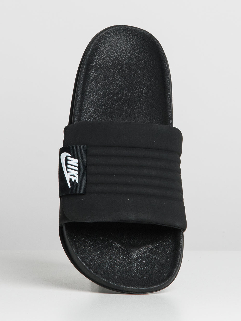 SLIDES NIKE OFFCOURT ADJUST POUR HOMMES - NOIR/BLANC