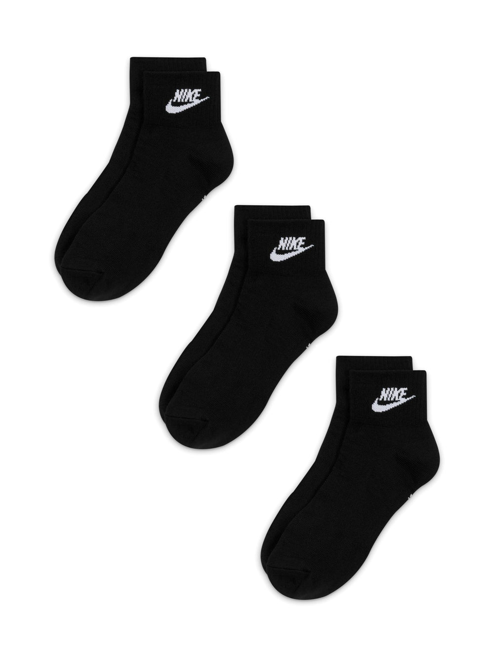 NIKE EVERY DAY ESSENTIALS ANKLE SOCKS 3 PACK