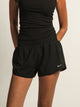 NIKE NIKE ONE DF MID-RISE 3IN BRIEF-LINED SHORT - BLACK - Boathouse