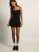 NIKE NIKE ONE DF MID-RISE 3IN BRIEF-LINED SHORT - BLACK - Boathouse
