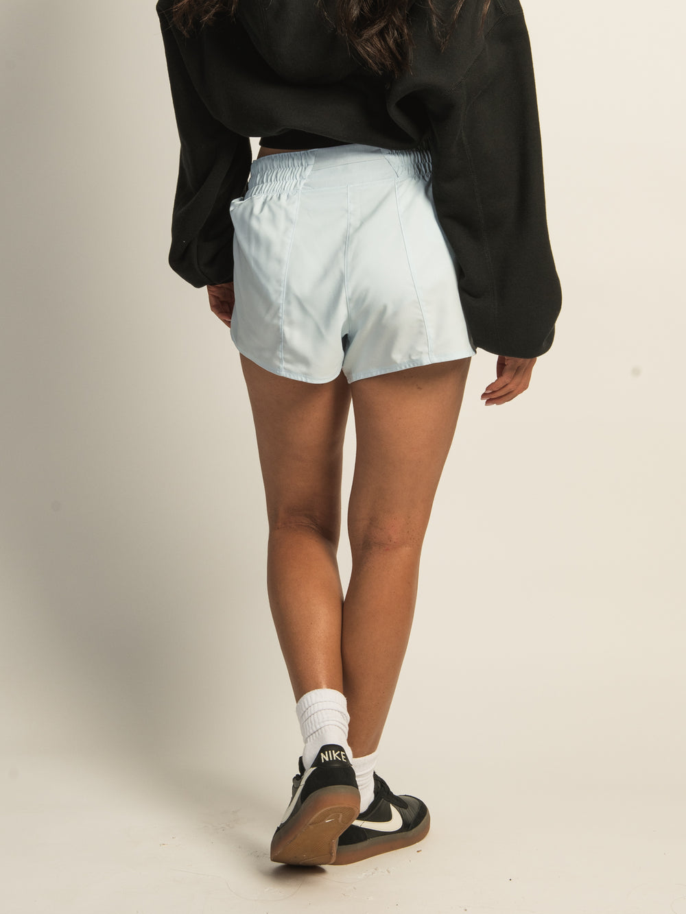 NIKE ONE DF MID-RISE 3IN BRIEF-LINED SHORT - BLUE