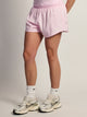 NIKE NIKE ONE DR MID RISE 3in SHORT - PINK/WHITE - Boathouse