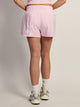 NIKE NIKE ONE DR MID RISE 3in SHORT - PINK/WHITE - Boathouse