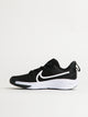 NIKE KIDS NIKE STAR RUNNER 4 SHOES - BLACK/WHITE - Boathouse