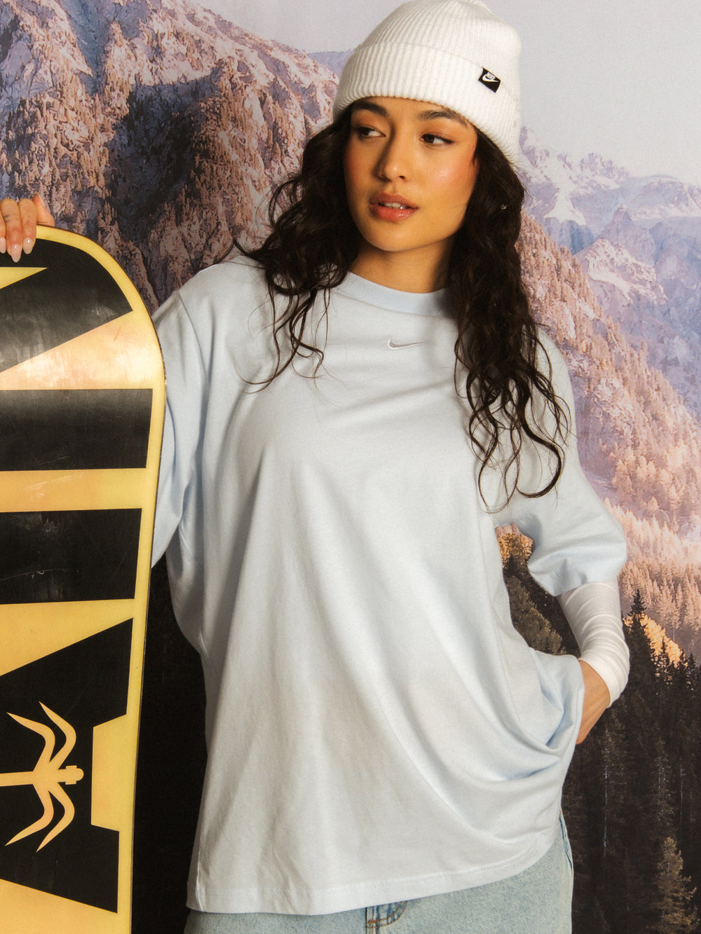 NIKE SPORTSWEAR CLUB T-SHIRT - BLUE
