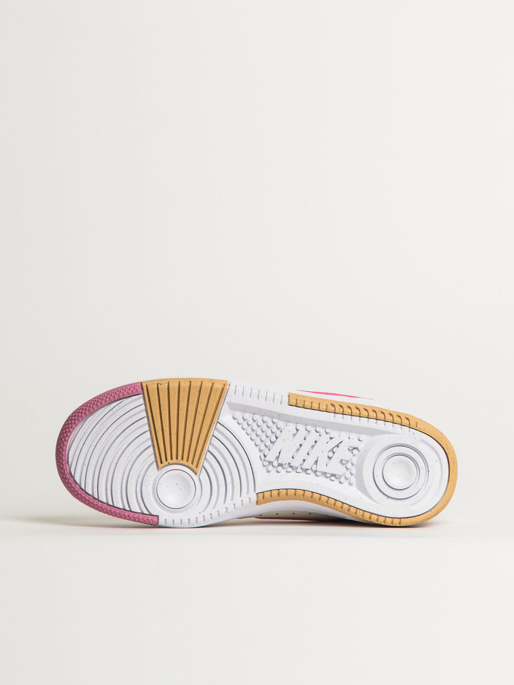 WOMENS NIKE GAMMA FORCE SNEAKER - PEARL/SESAME/WHITE/ELEMENTAL PINK