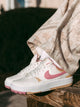 WOMENS NIKE GAMMA FORCE SNEAKER - PEARL/SESAME/WHITE/ELEMENTAL PINK