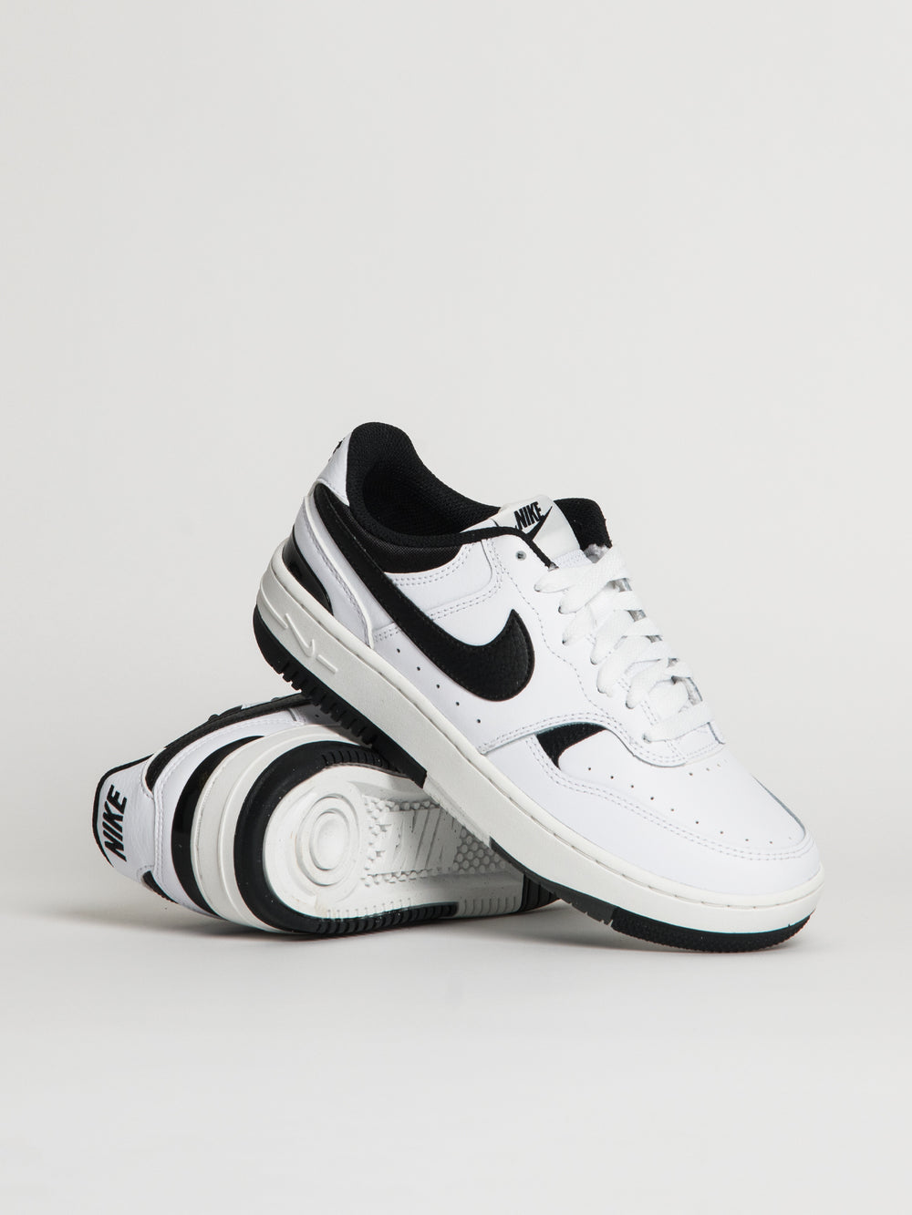 WOMENS NIKE GAMMA FORCE SNEAKER - WHITE/IRON GREY/BLACK