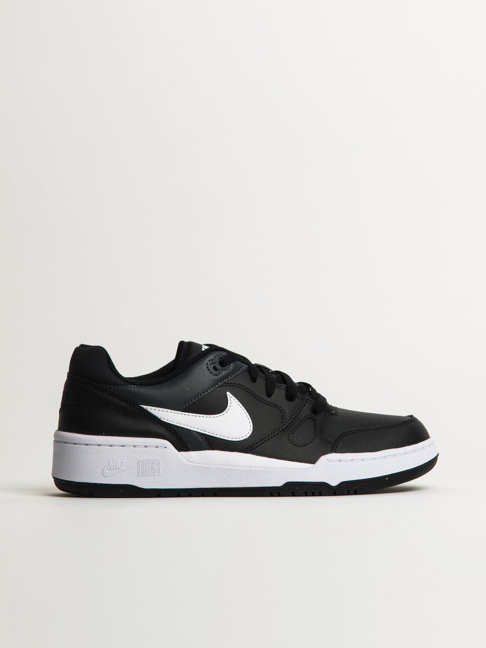 MENS NIKE FULL FORCE LOW - BLACK/WHITE