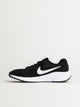 NIKE MENS NIKE REVOLUTION 7 RUNNING SHOE - BLACK/WHITE - Boathouse