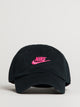 NIKE NIKE FUTURA WASH CAP - BLACK/PINK - Boathouse