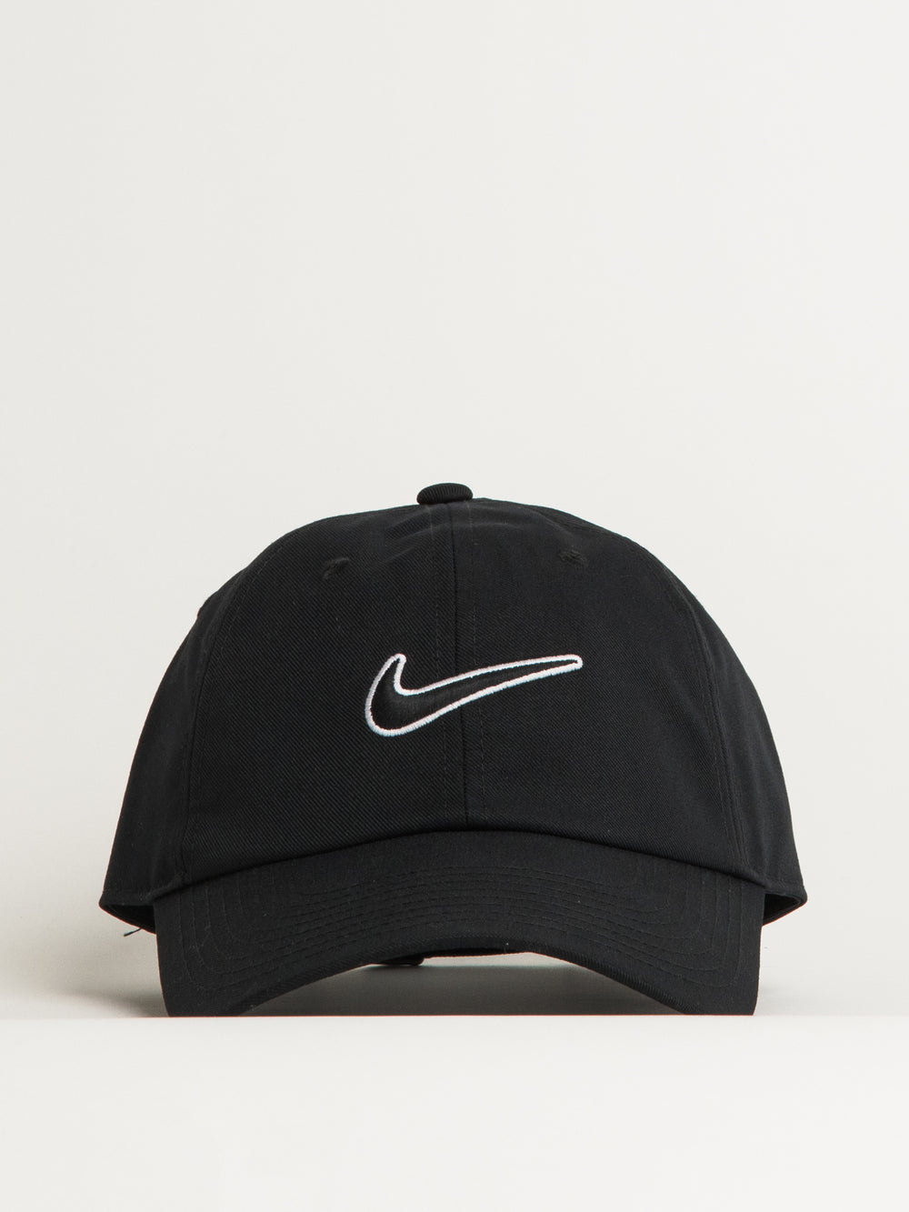 NIKE SLUB SWOOSH CAP - BLACK