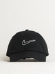 NIKE NIKE SLUB SWOOSH CAP - BLACK - Boathouse