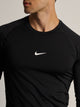 NIKE NIKE DRI-FIT LONG SLEEVE FITNESS TOP - BLACK - Boathouse