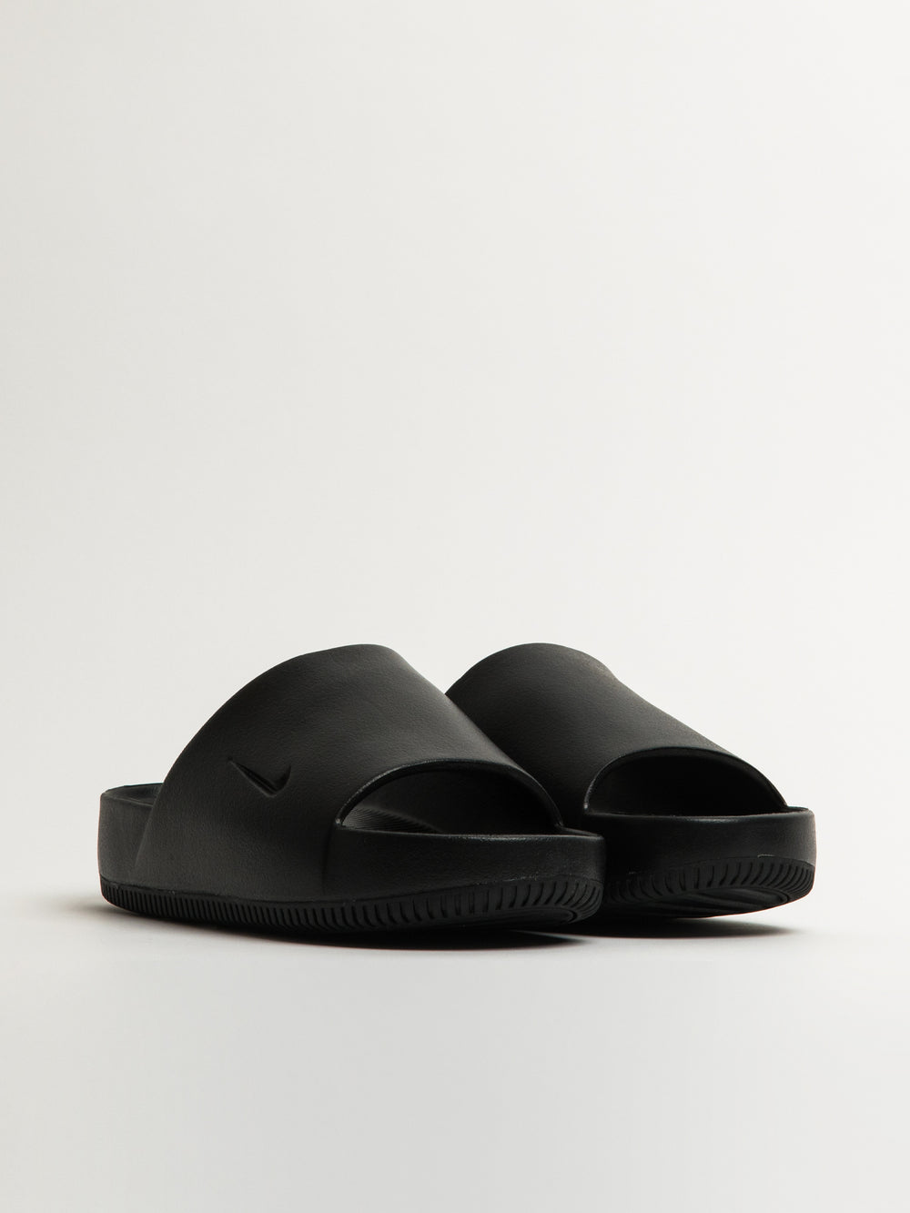MENS NIKE CALM SLIDES - BLACK