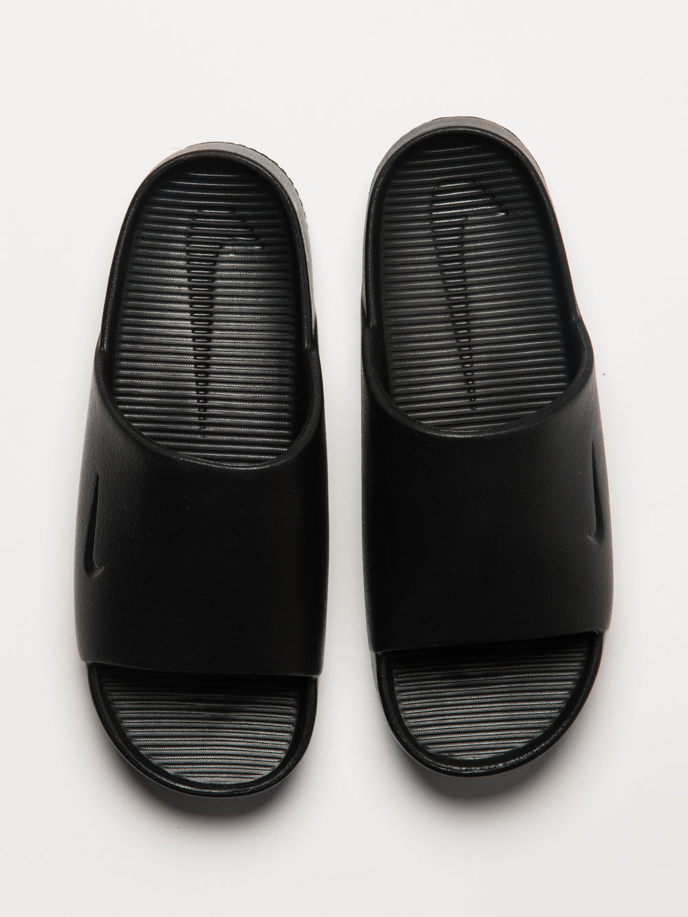 MENS NIKE CALM SLIDES - BLACK