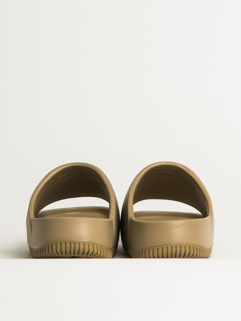 MENS NIKE CALM SLIDES - KHAKI