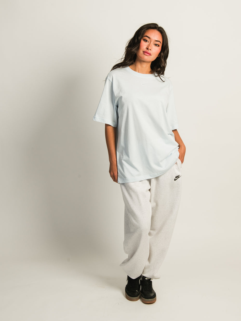 NIKE SPORTSWEAR ESSENTIALS T-SHIRT - BLEU