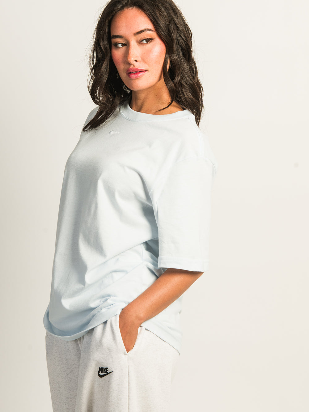 NIKE SPORTSWEAR ESSENTIALS T-SHIRT - BLEU