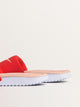 KIDS NIKE KAWA SLIDES - EMBER/WHITE/ECHO PINK