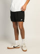NIKE NIKE CLUB FLOW SHORT - BLACK - Boathouse