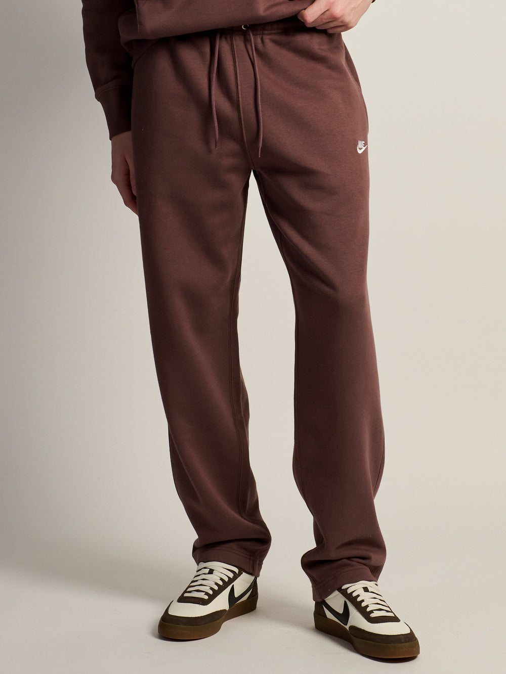 NIKE OPEN HEM FLEECE PANT - TATTOO