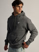 NIKE NIKE SPORTSWEAR CLUB PULL OVER HODDIE- CHARCOAL - Boathouse