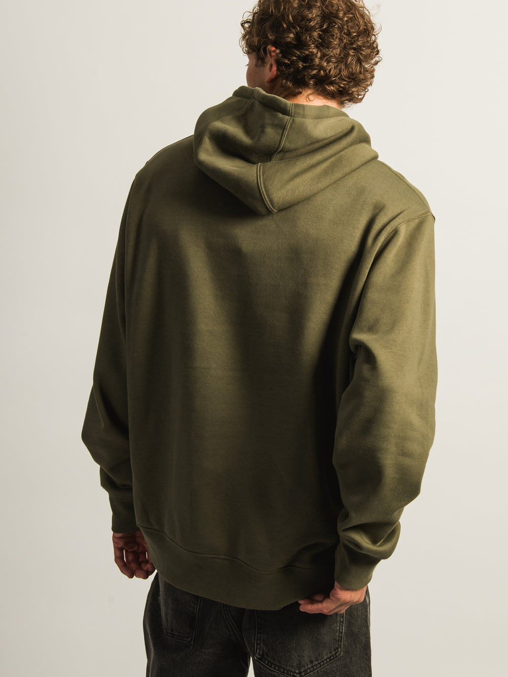 NIKE SPORTSWEAR CLUB PULLOVER HOODIE - OLIVE