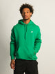 NIKE NIKE SPORTSWEAR CLUB PULLOVER HOODIE - GREEN - Boathouse
