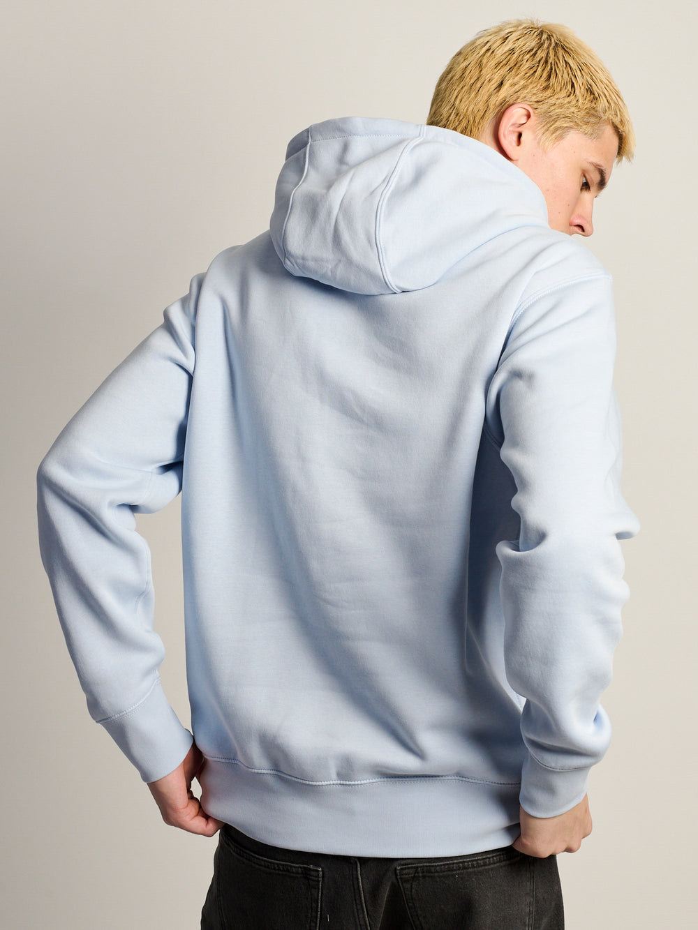 NIKE SPORTSWEAR CLUB PULL OVER HODDIE - BLUE