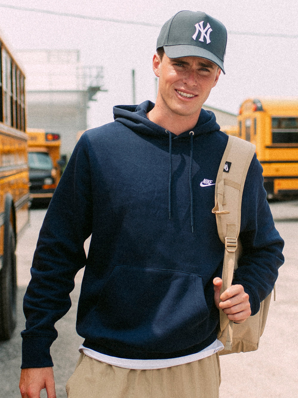 NIKE SPORTSWEAR CLUB PULLOVER HOODIE - OBSIDIAN