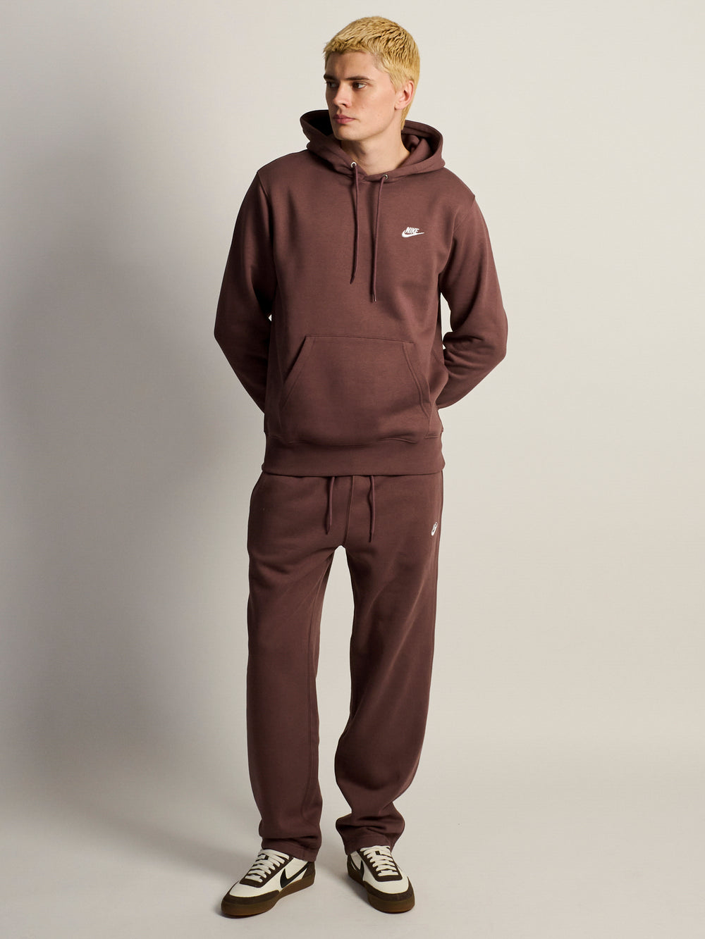 NIKE SPORTSWEAR CLUB PULL OVER HODDIE - TATTOO