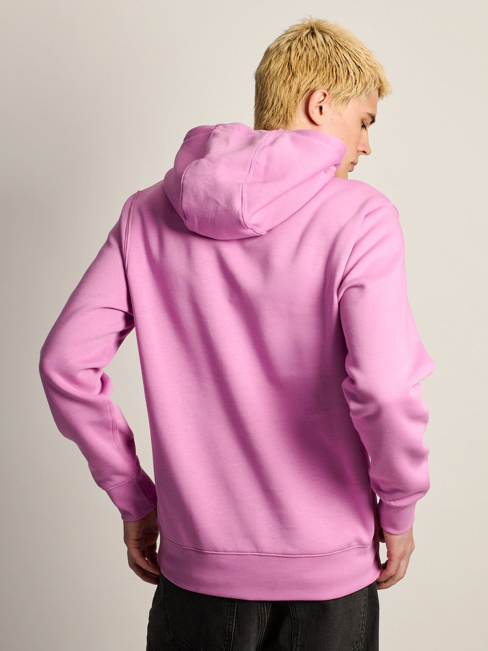 NIKE SPORTSWEAR CLUB PULL OVER HODDIE - MAGENTA