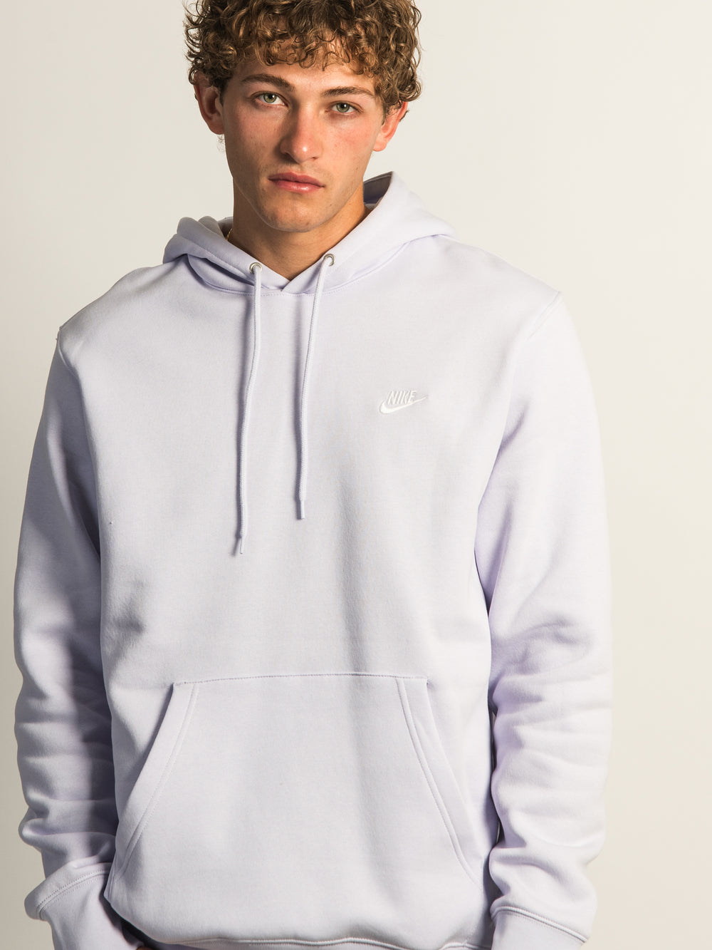 NIKE SPORTSWEAR CLUB PULL OVER HOODIE - AMETHYST