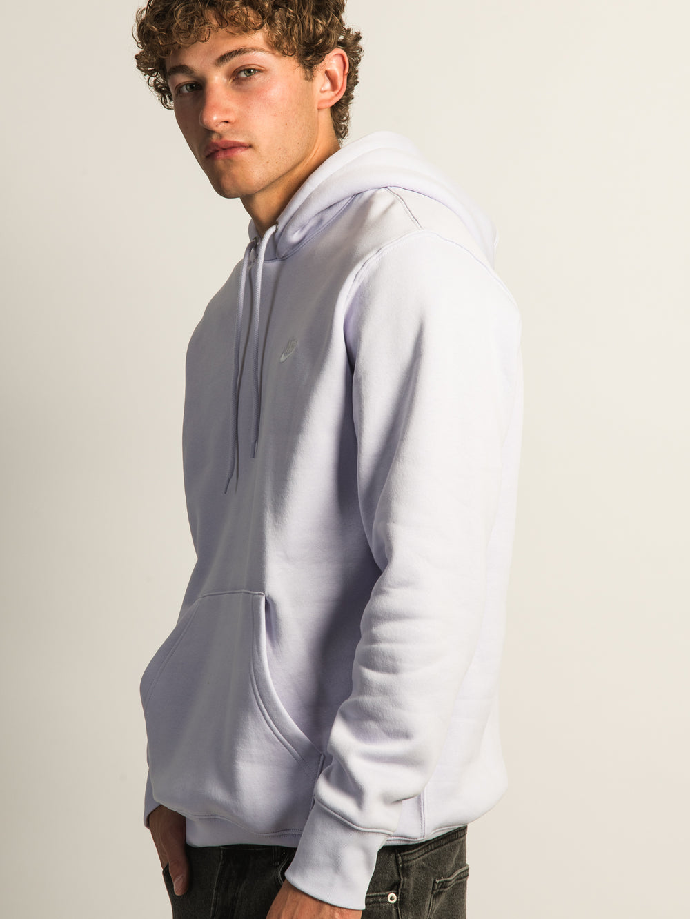 NIKE SPORTSWEAR CLUB PULL OVER HOODIE - AMETHYST