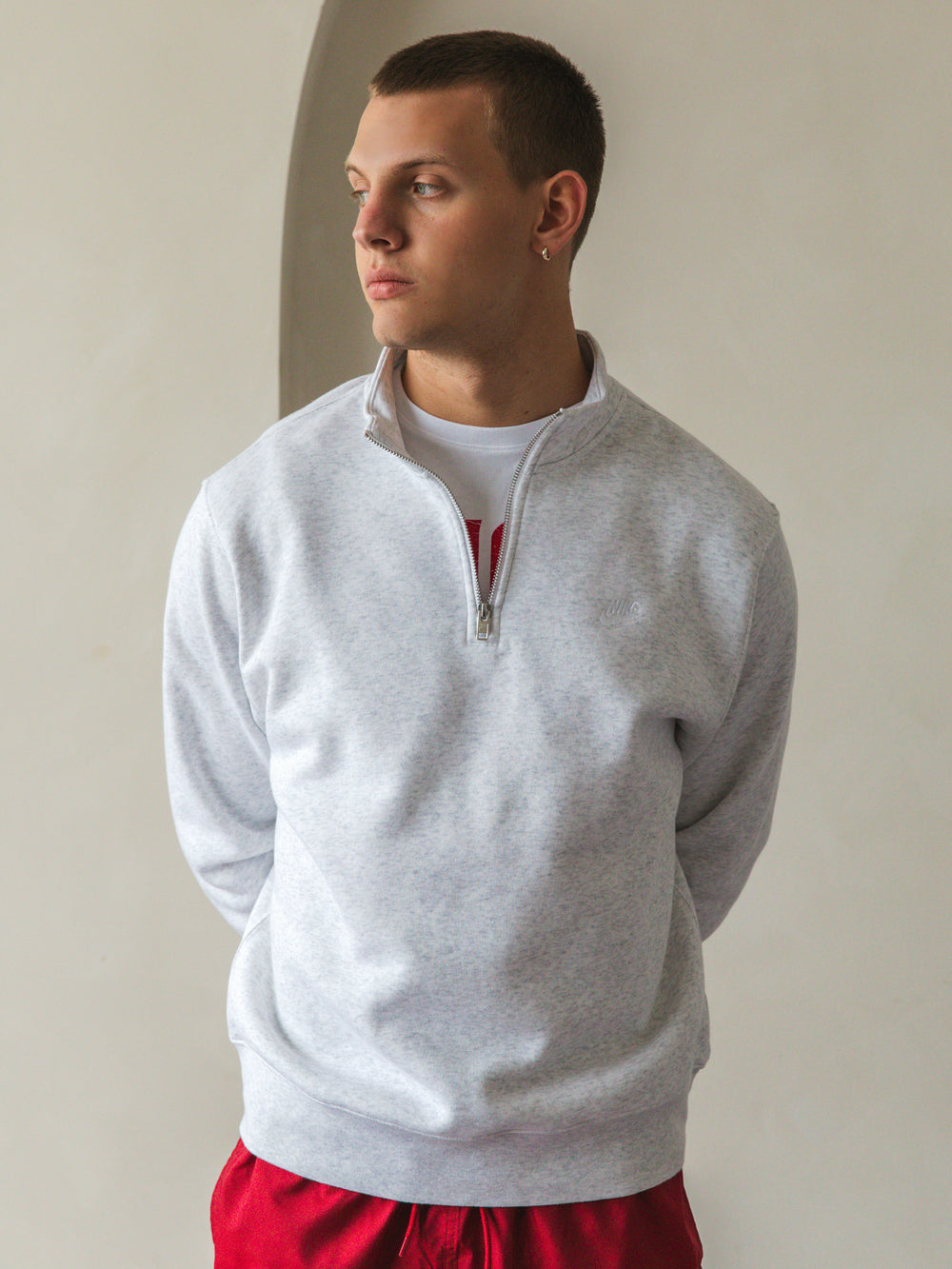 NIKE HALF ZIP SWEATER