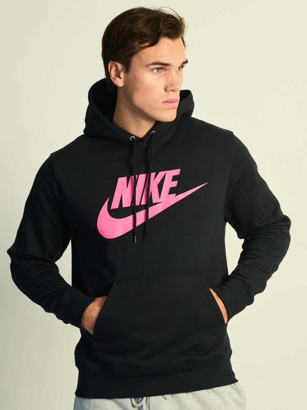 HOODIE NIKE CLUB GFX PULLOVER