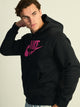 NIKE NIKE CLUB PULLOVER GFX HOODIE - Boathouse