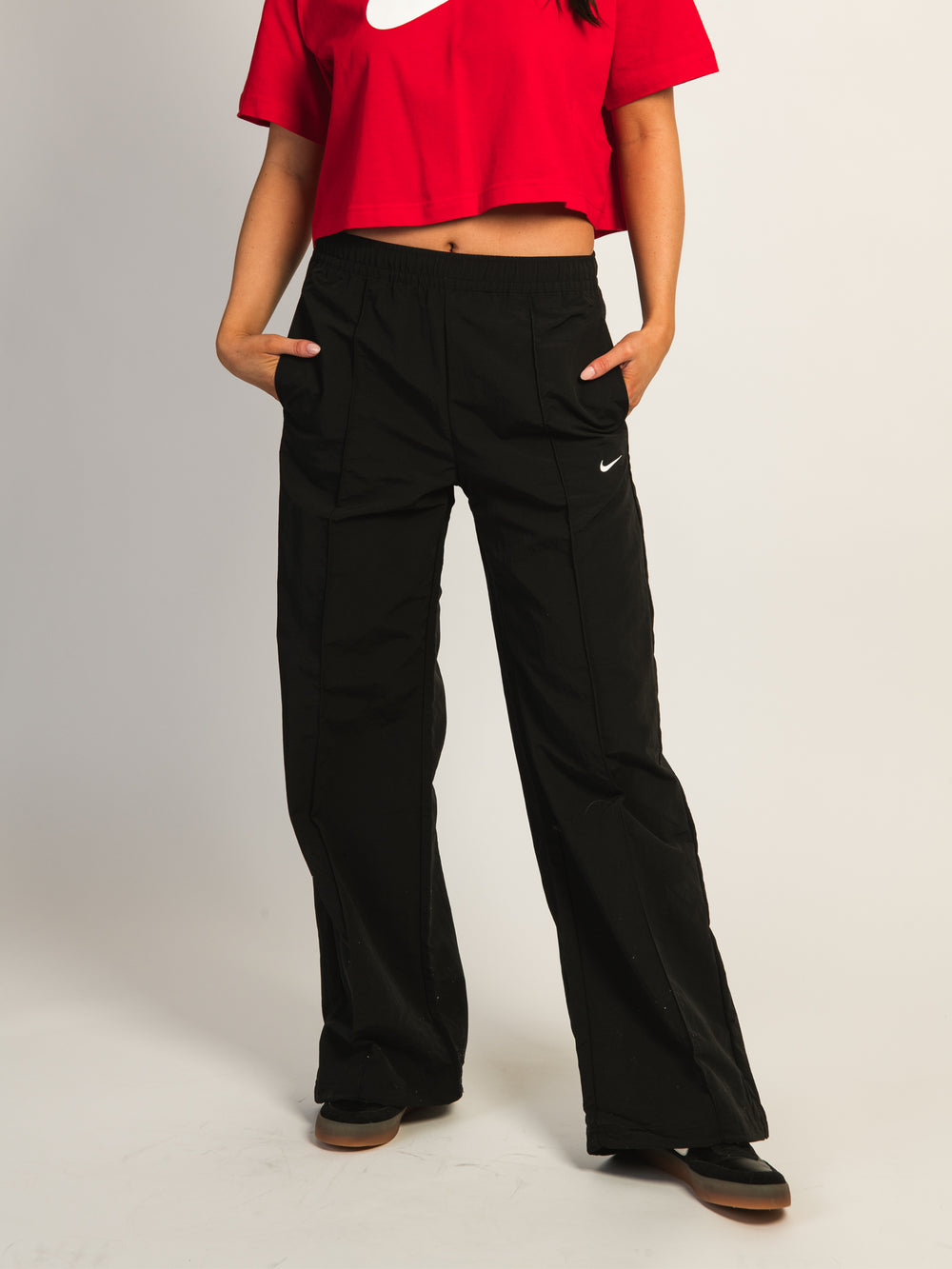 NIKE SPORTSWEAR TREND WOVEN PANT - BLACK