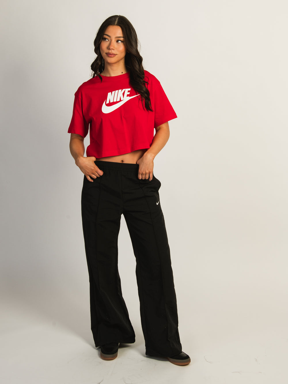 NIKE SPORTSWEAR TREND WOVEN PANT - BLACK