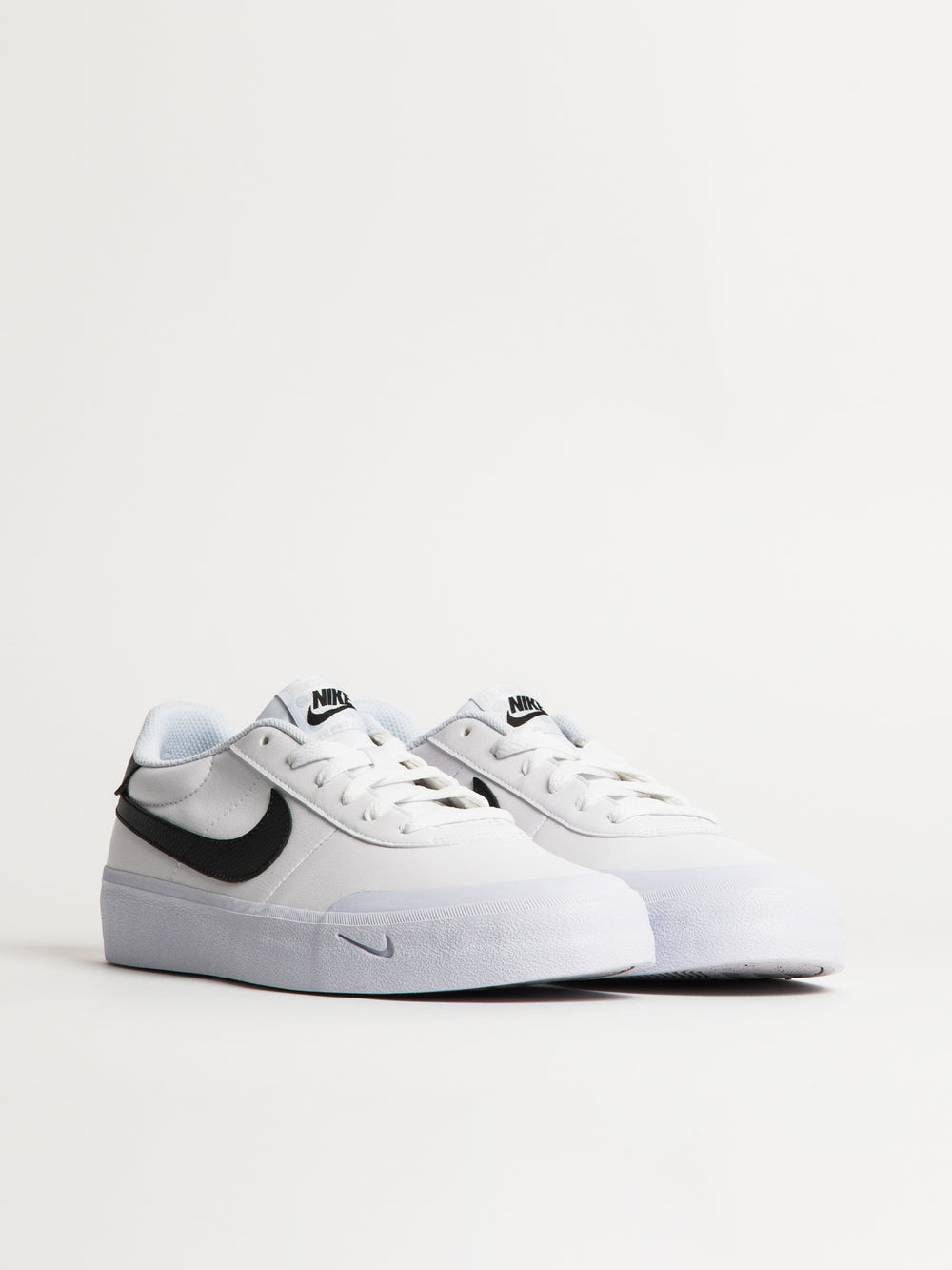 MENS NIKE COURT SHOT SNEAKER - WHITE/BLACK
